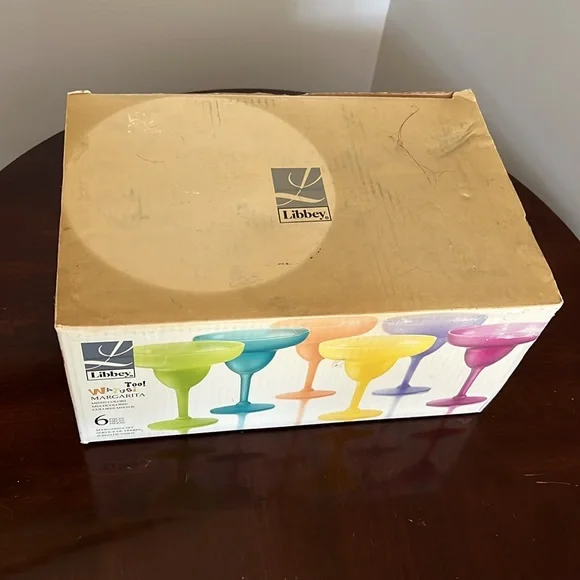 Libbey Multicolor6 Margarita Glasses - Picture 11 of 16